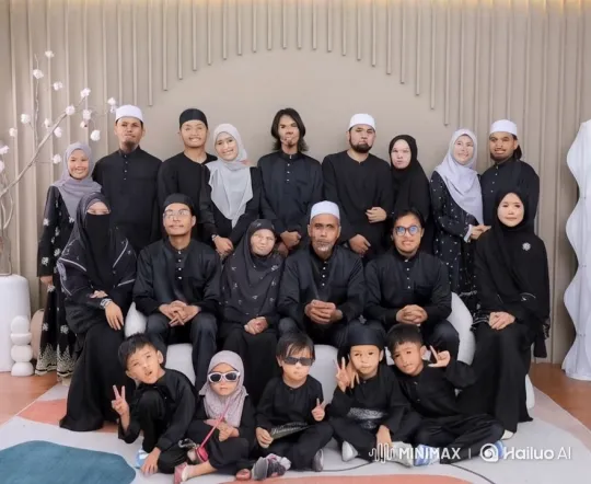 Family Showcases Unity Through Synchronized Kung Fu Performance – AI Generated Video | Hailuo AI