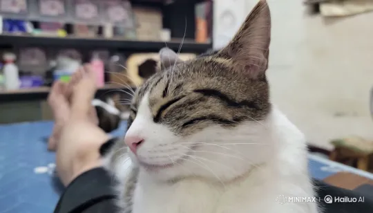Tranquil Golden Hour Portrait of a Sleeping Cat – AI Generated Video | Hailuo AI