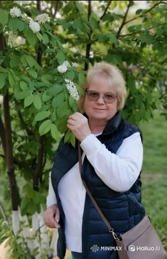 Woman in Garden Showcases Nature's Beauty – AI Generated Video | Hailuo AI