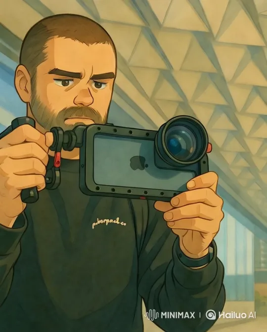 Modern Architectural Video with Smartphone Filming Rig – AI Generated Video | Hailuo AI