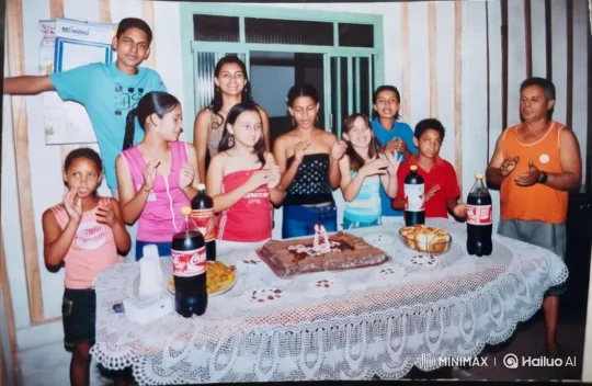 Joyful Birthday Celebration with Cake and Singing – AI Generated Video | Hailuo AI