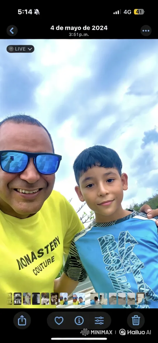 Vibrant Father-Son Moment in Monastery Couture – AI Generated Video | Hailuo AI