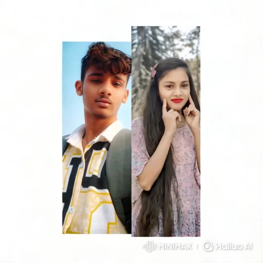 Young Couple's Tender Moment Captured on Split-Screen – AI Generated Video | Hailuo AI