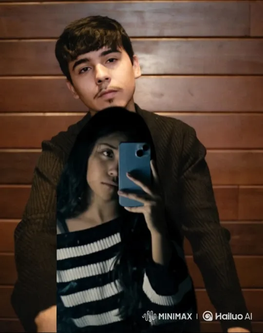 Affectionate Couple Captured in Intimate Selfie Moment – AI Generated Video | Hailuo AI
