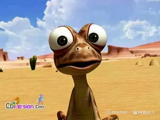 Bear and Lizard's Desert Adventure and Friendship – AI Generated Video | Hailuo AI