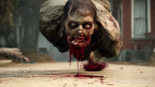 4K Zombie POV: Hyper-Realistic Horror Encounter – AI Generated Video | Hailuo AI