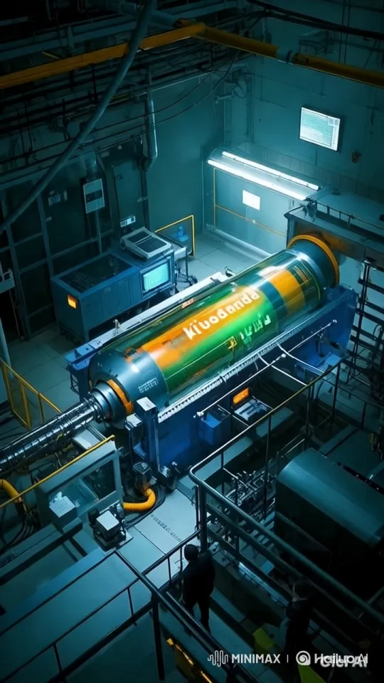 Futuristic Laboratory Showcases Advanced Machinery – AI Generated Video | Hailuo AI