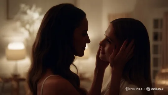 Romantic Intimacy: Aesthetic Tale of Two Women – AI Generated Video | Hailuo AI