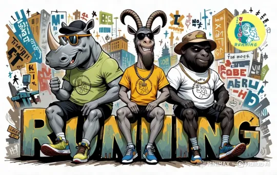 Anthropomorphic Characters Enjoy Friendship in Urban Graffiti Setting – AI Generated Video | Hailuo AI