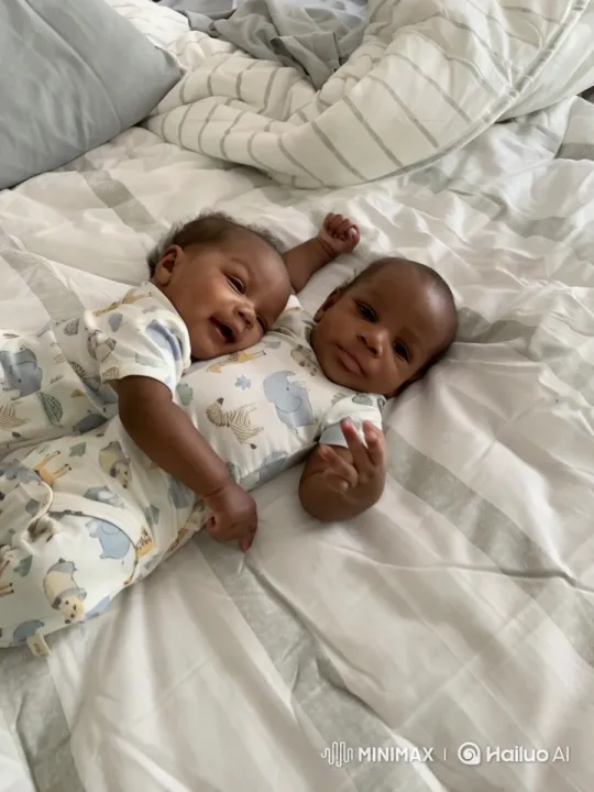 Twin Babies in Animal Onesies Dance Joyfully – AI Generated Video | Hailuo AI