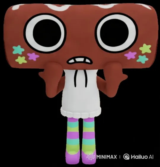 Vibrant Sprout: A Colorful, Expressive Character Study – AI Generated Video | Hailuo AI