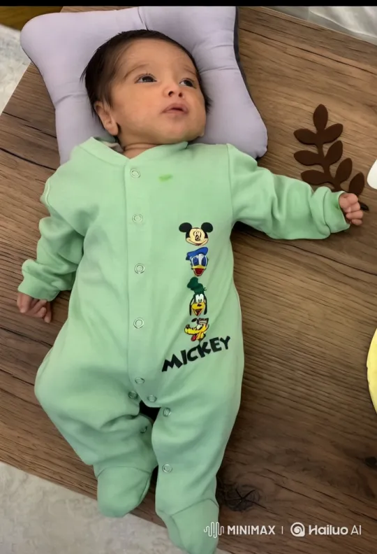 Baby Dances in Mickey Onesie with Kung Fu Moves – AI Generated Video | Hailuo AI