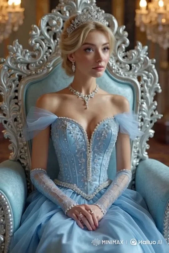 Cinderella Enchants Prince with Glass Slipper in Live2D Magic – AI Generated Video | Hailuo AI