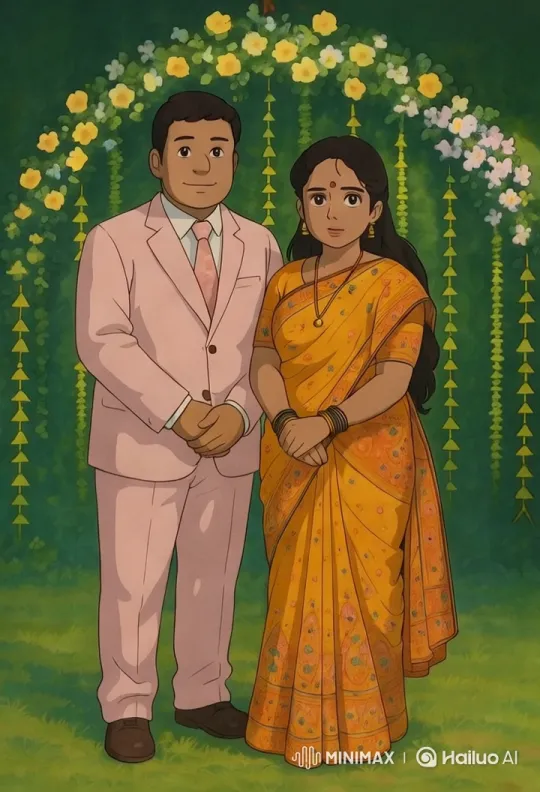 Artistic Animation of Couple with Gentle Movements – AI Generated Video | Hailuo AI
