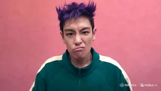 Man with Purple Hair in Hospital, Confusion Meets Care – AI Generated Video | Hailuo AI