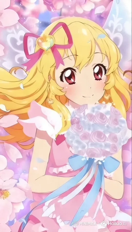 Joyful Character in Enchanting Pastel Garden – AI Generated Video | Hailuo AI