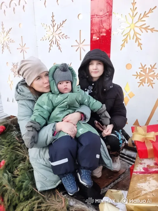 Winter Wonderland Sleigh Ride with Joyful Passengers – AI Generated Video | Hailuo AI