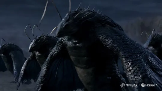 Colossal Creatures Detect Prey with Wing Scales – AI Generated Video | Hailuo AI