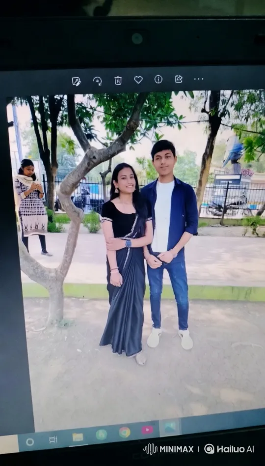 Young Couple's Tender Moment in a Peaceful Park – AI Generated Video | Hailuo AI