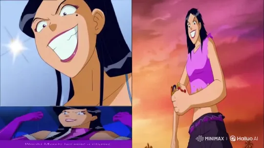 Dynamic Live2D Video: Electrically Empowered Woman – AI Generated Video | Hailuo AI