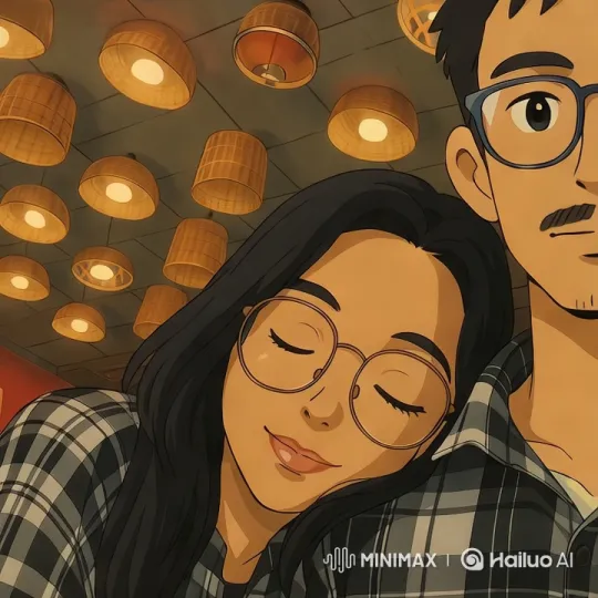 Intimate Couple Relaxing in Cozy, Rustic Room – AI Generated Video | Hailuo AI