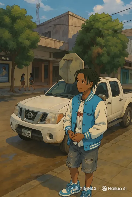 Young Khalid Introduces His Story in Urban Setting – AI Generated Video | Hailuo AI