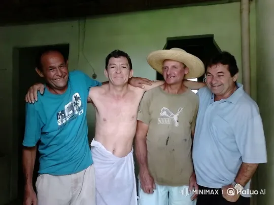 Men Bonding in Casual Indoor Setting – AI Generated Video | Hailuo AI