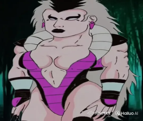 Dynamic Live2D Animation of a Muscular Woman in a Forest Setting – AI Generated Video | Hailuo AI