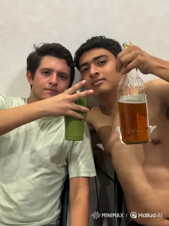 Intimate Kiss Between Two Boys Captured on Camera – AI Generated Video | Hailuo AI