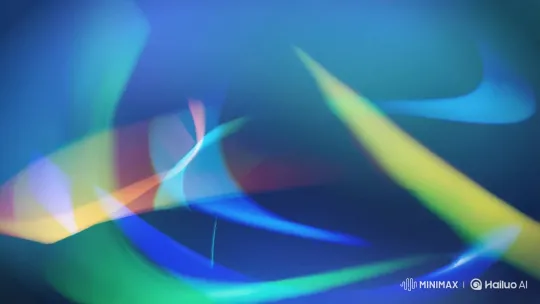 Mesmerizing Abstract Lights Dance – AI Generated Video | Hailuo AI