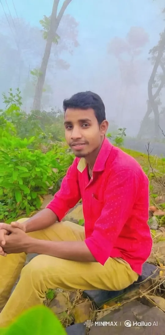 Contemplative Man in Misty Forest Setting – AI Generated Video | Hailuo AI