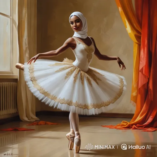 Ballet Performance in Elegant Setting – AI Generated Video | Hailuo AI