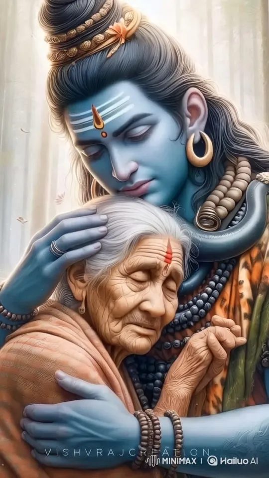 Bhole Baba's Serene Escape in Mystical Forest – AI Generated Video | Hailuo AI