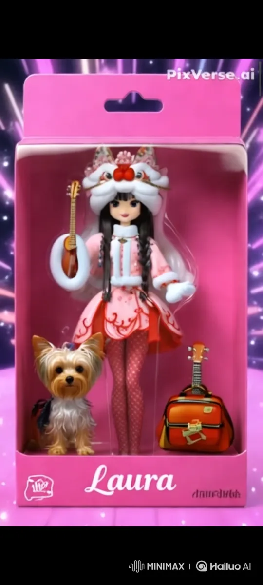 Doll Laura Unboxing Video – AI Generated Video | Hailuo AI