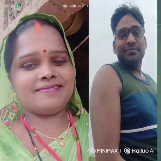 Couple's Intimate Embrace in Vibrant Traditional Outfit – AI Generated Video | Hailuo AI