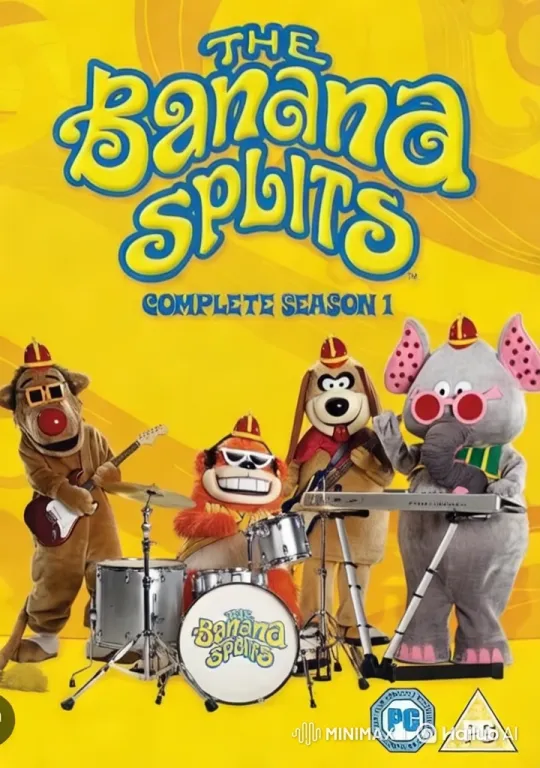 The Banana Splits: Colorful Band in Vibrant Performance – AI Generated Video | Hailuo AI