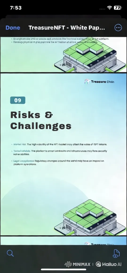 TreasureNFT White Paper Review: Structure, Risks, and Design – AI Generated Video | Hailuo AI