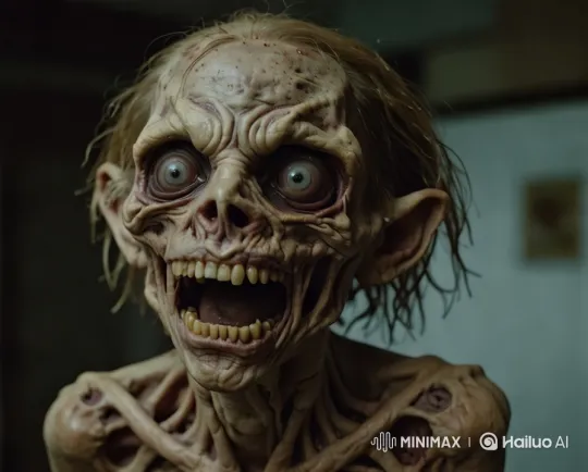 Mysterious Creature Revealed in Haunting Documentary Style – AI Generated Video | Hailuo AI