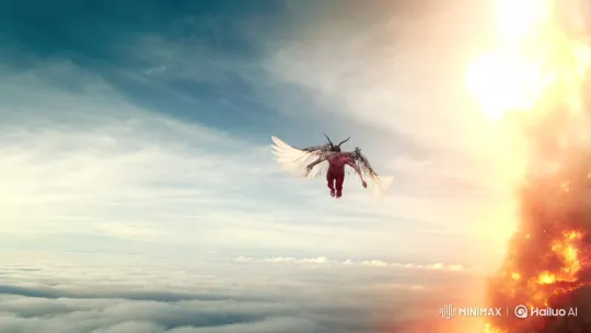 Lucifer's Celestial Descent into Hell's Abyss – AI Generated Video | Hailuo AI