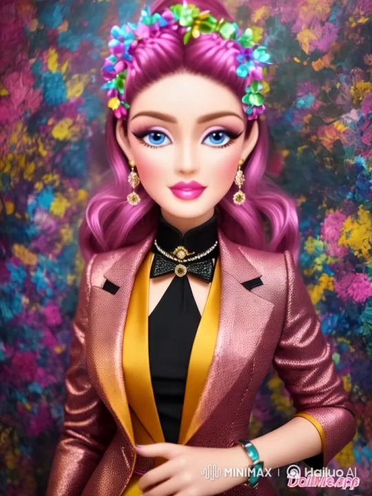 Vibrant Dancer with Magenta Hair in Dynamic Performance – AI Generated Video | Hailuo AI