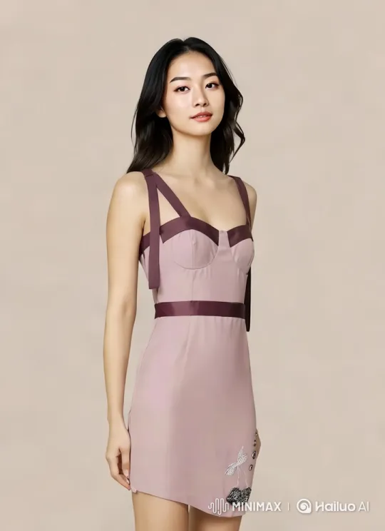 Fashion Model Showcases Elegance at Glamorous Event – AI Generated Video | Hailuo AI
