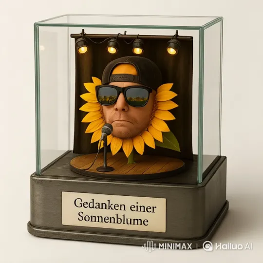 Sunflower Character's Festive Performance with Abrupt Mood Shift – AI Generated Video | Hailuo AI