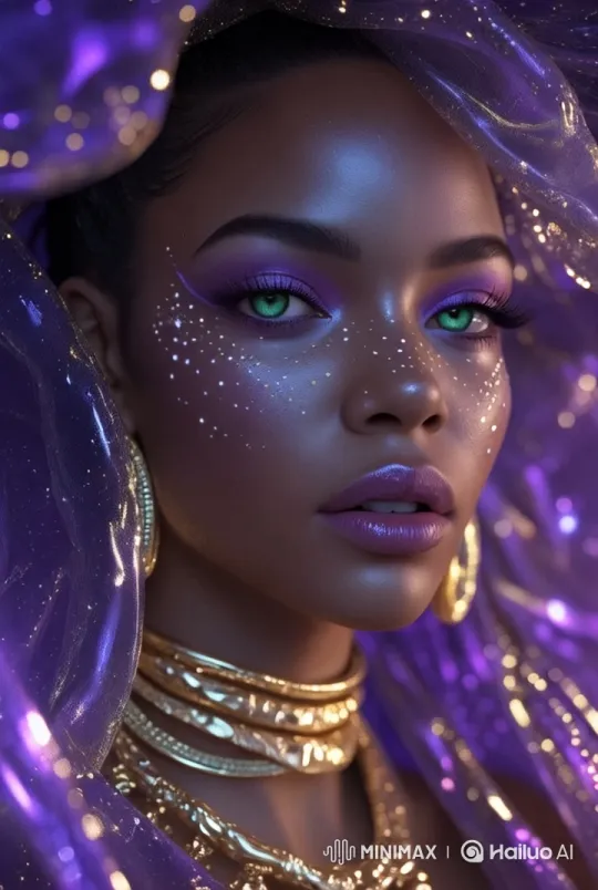 Luxury Meets Futurism in Live2D Animated Scene – AI Generated Video | Hailuo AI