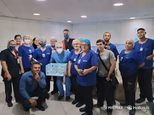 Hospital Staff Showcase Unity Through Kung Fu – AI Generated Video | Hailuo AI