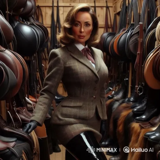 Equestrian Elegance: A Study in Sophisticated Style – AI Generated Video | Hailuo AI