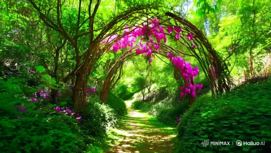 Enchanting Forest Trail: Aesthetic Journey Through Nature – AI Generated Video | Hailuo AI