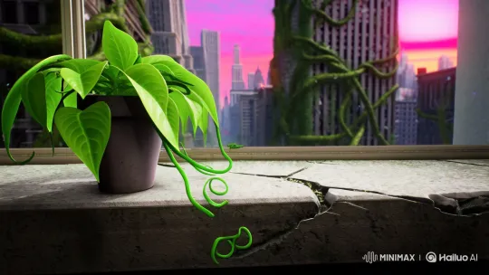 Nature Thrives in Abandoned Urban Landscape – AI Generated Video | Hailuo AI
