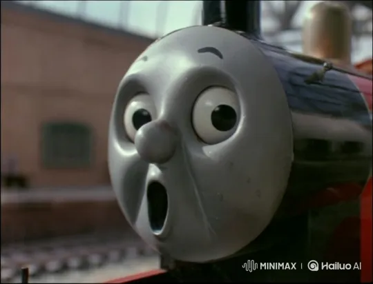Shock-Expressed Train Faces Bustling Yard – AI Generated Video | Hailuo AI