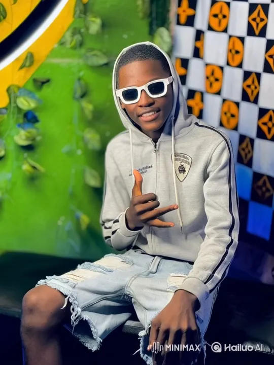 Young Man in Vibrant Setting With Artistic Hand Movements – AI Generated Video | Hailuo AI