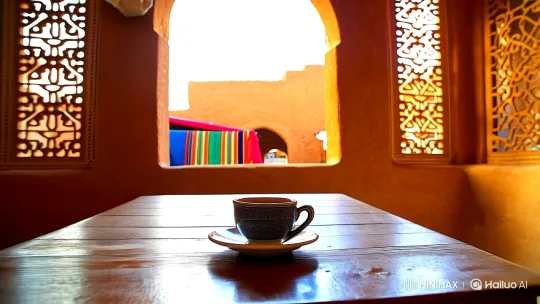 Traditional Yemeni Coffee in Old Sanaa's Charm – AI Generated Video | Hailuo AI